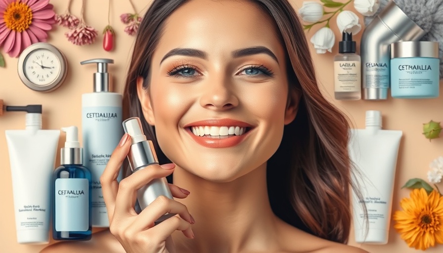 Early Prime Day beauty deals 2025 collage of skincare and cosmetics.