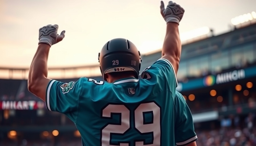 Cal Raleigh hits home run No. 60, celebrates in teal jersey.