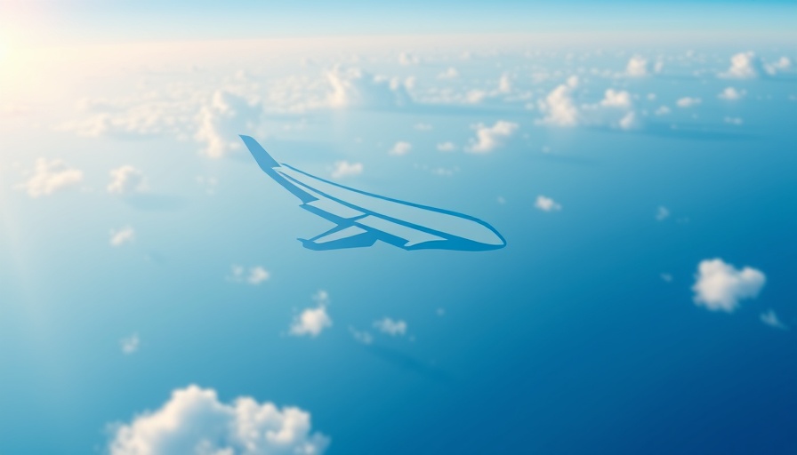 Modern logo with airplane wing, learn to fly branding.