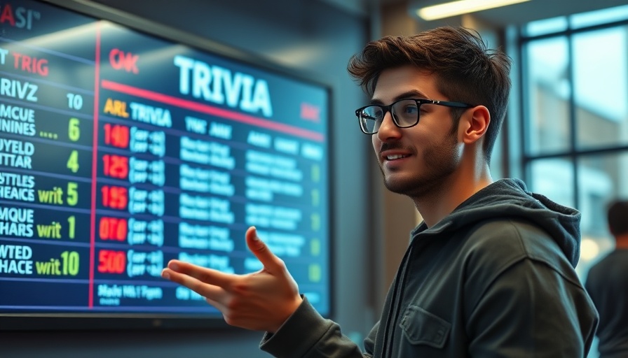 Goalie Training Mastery trivia interaction with engaging host.