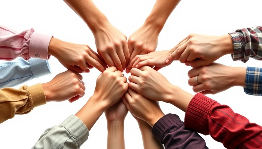 Understanding toxic culture through a united group gesture, diverse fists in circle.