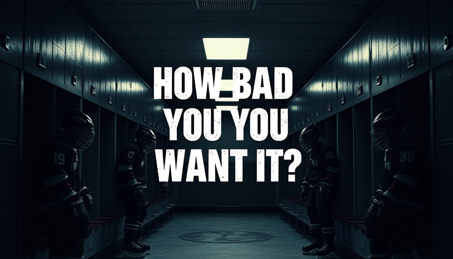 Grungy sports graphic how bad do you want it?