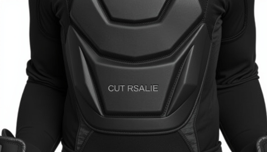 Sleek goalie-specific cut-resistant base layer with protective padding.