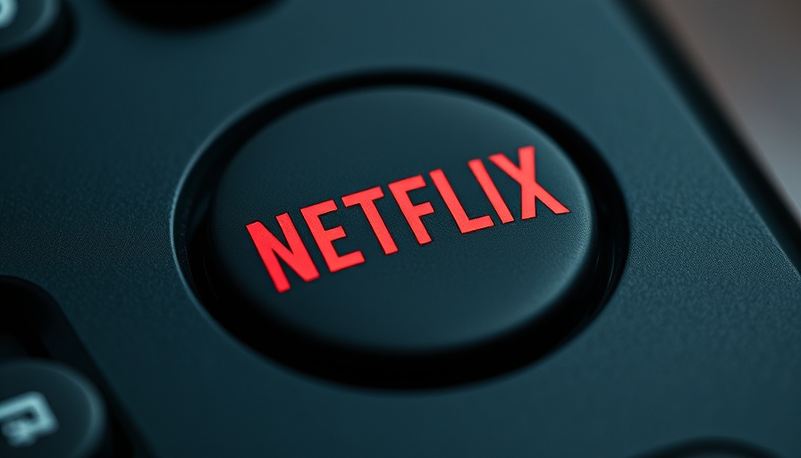 Netflix button on remote, symbolizing Netflix Spotify podcast deal