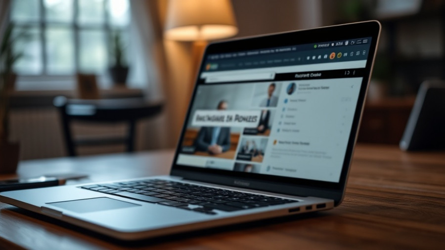 AWS outage disrupts major websites, laptop screen showing website.