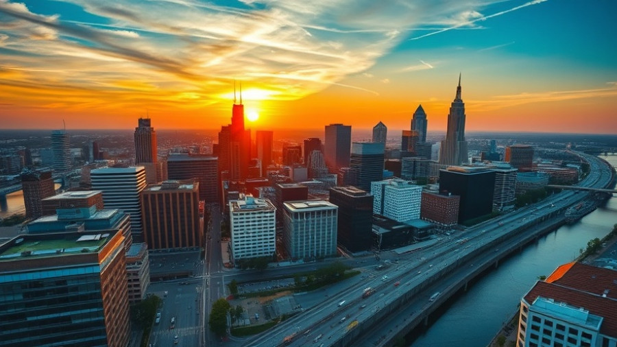 Aerial view of Memphis skyline showcasing best things to do in Tennessee.