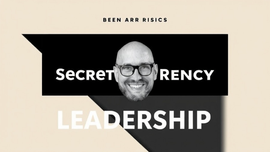Currency of Influence in Leadership podcast cover art with abstract design.