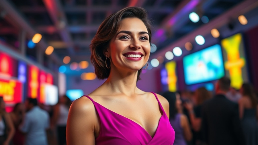 Nelly Furtado steps away from performing at vibrant event.