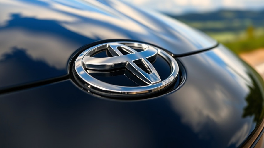 Close-up of Toyota Supra emblem marking production end.
