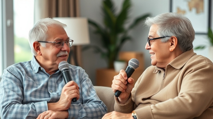 Mature individuals discussing signs you're doing well in retirement