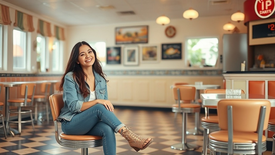Gilmore Girls architecture in cozy diner setting with two women.