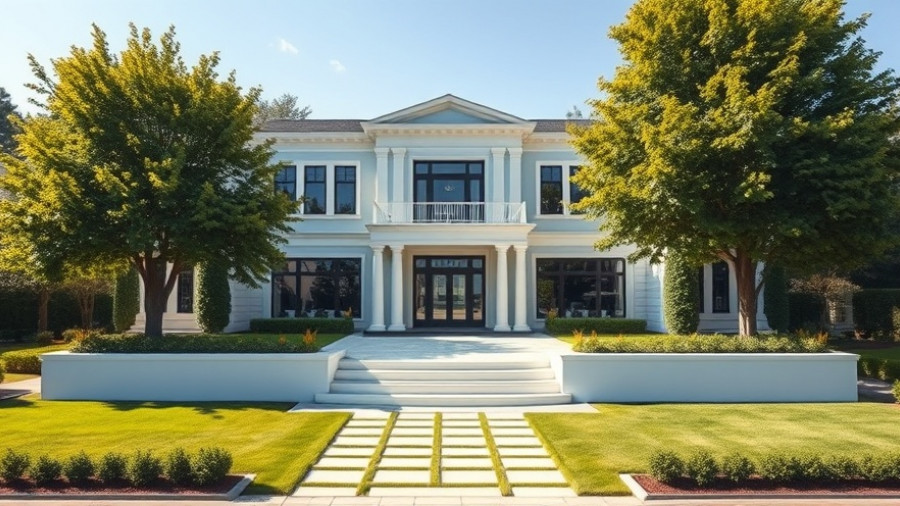 Luxury Raleigh Dream Home with elegant design and lush setting.
