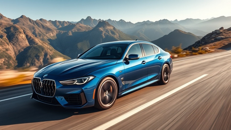 2026 Cadillac Celestiq driving through mountains, showcasing price increase.