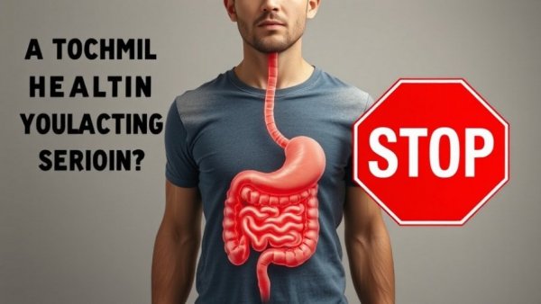 Gut mistakes ruining your health, illustrated with stop sign.