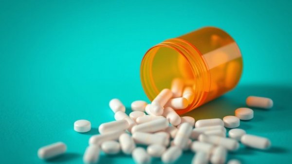 Open orange pill bottle with white pills suggesting ADHD medication recall.