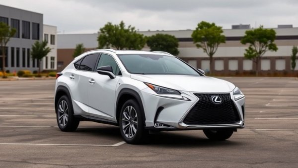 2020 Lexus NX 300 Premium in industrial setting.