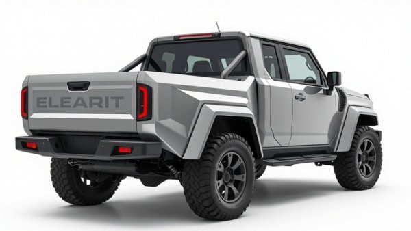 Bollinger Motors truck highlighting financial challenges.