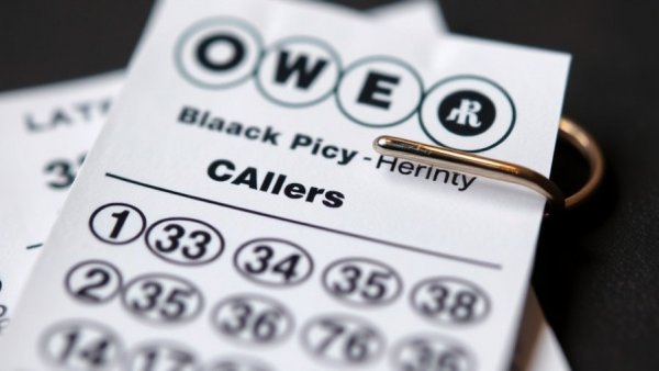 Close-up of Powerball lottery ticket with Quick Pick option, related to Louisiana seniors.