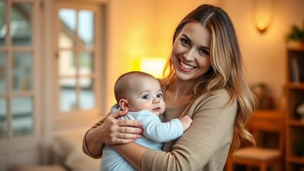Cheri Hayden with a baby in a warm indoor environment.