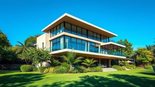 Stunning $1.25M luxury home with indoor garden, modern design.