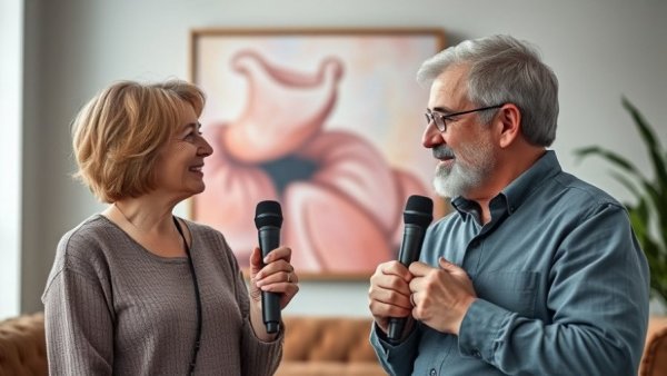 Friendly discussion on making friends after 60.