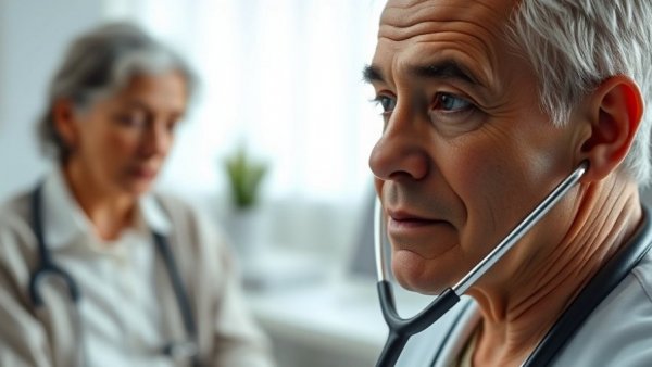 Lung cancer screening for older adults using a stethoscope.