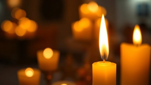 Michael DeLano actor obituary candlelight tribute scene.