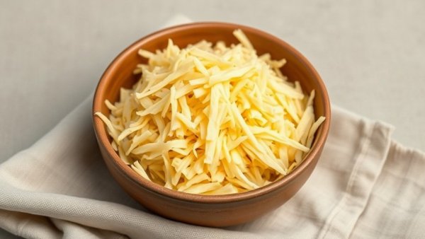 Shredded cheese in a bowl, highlighting recent recall issues.