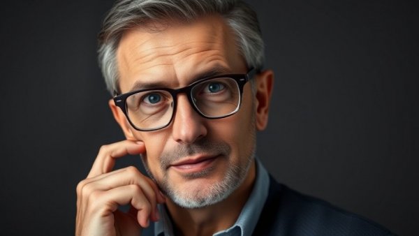 Thoughtful mature man reflecting on retirement confidence past age 59.