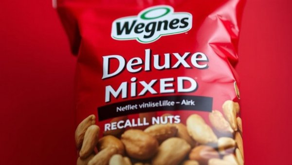 Wegmans mixed nuts recall for Salmonella warning.