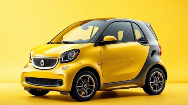 Dynamic Smart #6 sedan release showcased in sleek yellow.