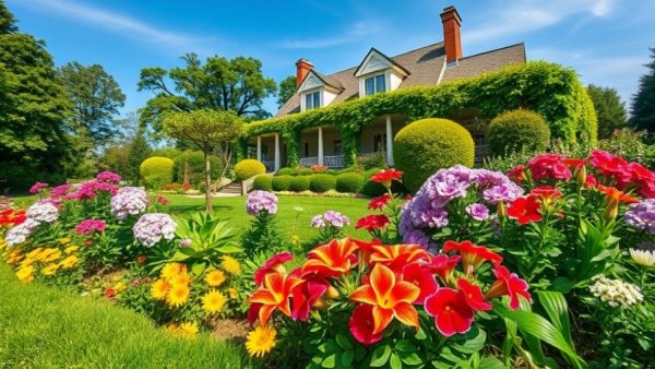 Creating peaceful outdoor spaces with vibrant garden designs.