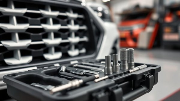 Ultimate track day tool kit with car and tools.