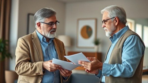 Mature couple discussing Retirement Rules for a Fulfilling Life.