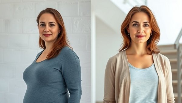 Weight loss transformation with Cushing's syndrome focus