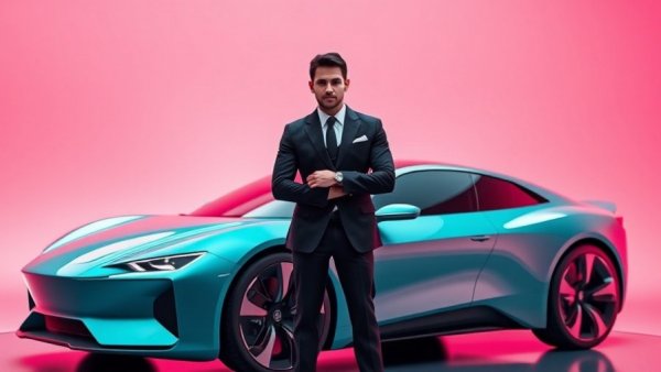 Jaguar design boss firing rumors with futuristic car design.