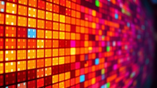 Twinkly Squares Innovative Lighting In 2026 vibrant pixel art display.