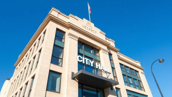 City hall building in New Orleans, FEMA deadline impact.