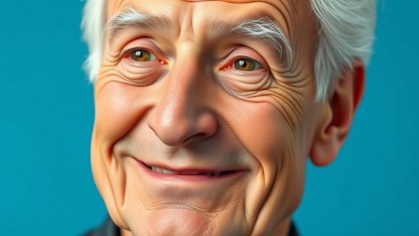 Life lessons from a 90-year-old, thoughtful expression, cartoon duo.