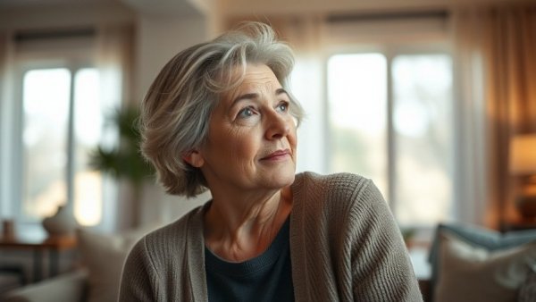 Mature woman discussing maximizing your retirement experience.
