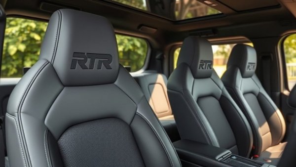 Vaughn Gittin Jr. Bronco RTR Problem: Interior view of high-quality seats.