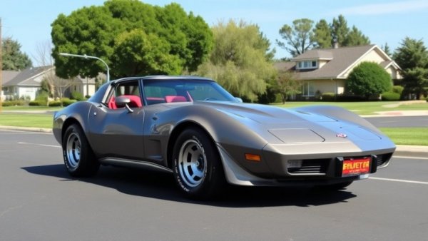 Classic 1978 Chevrolet Corvette parked on suburban pavement.