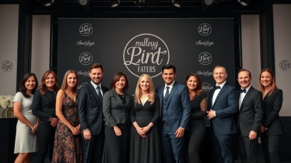 Fleetwood Mac Landslide charts celebration ensemble on stage.