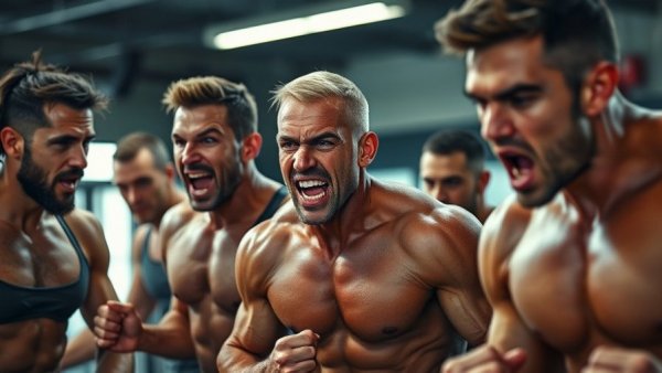 Men engaged in challenging workout showcasing benefits of Pilates for men.