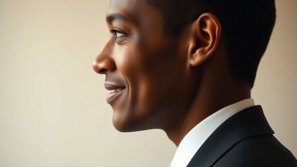 Quinton Aaron life support news: Profile of a person in formal attire.