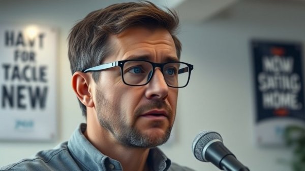 Reverse Bucket List Retirement concept with concerned speaker.