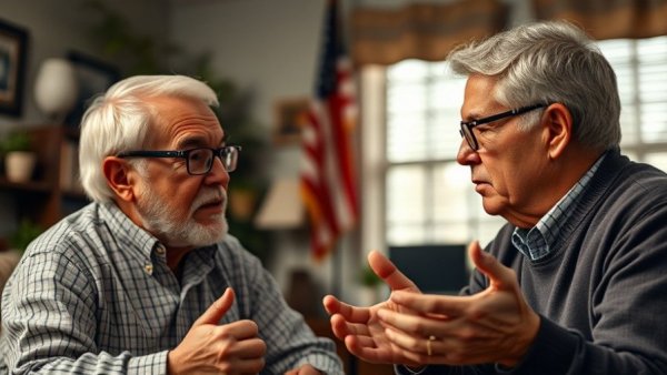 Man discussing retirement success in Louisiana with study notes background.