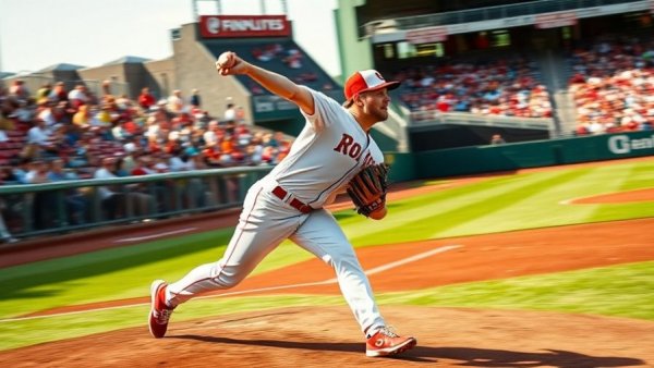 Louisiana Ragin' Cajuns baseball player pitching energetically.