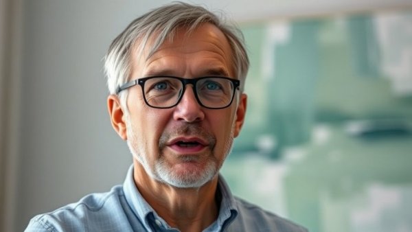 Middle-aged man discussing what to stop caring about in retirement.