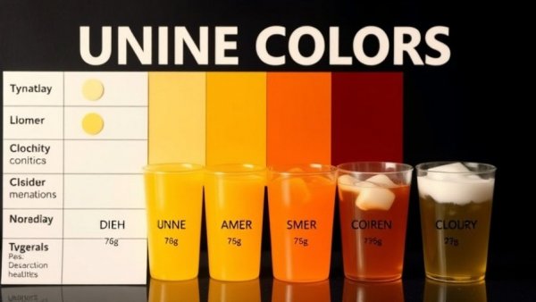 Chart on urine colors and health meanings; What Your Urine Says About Your Health.